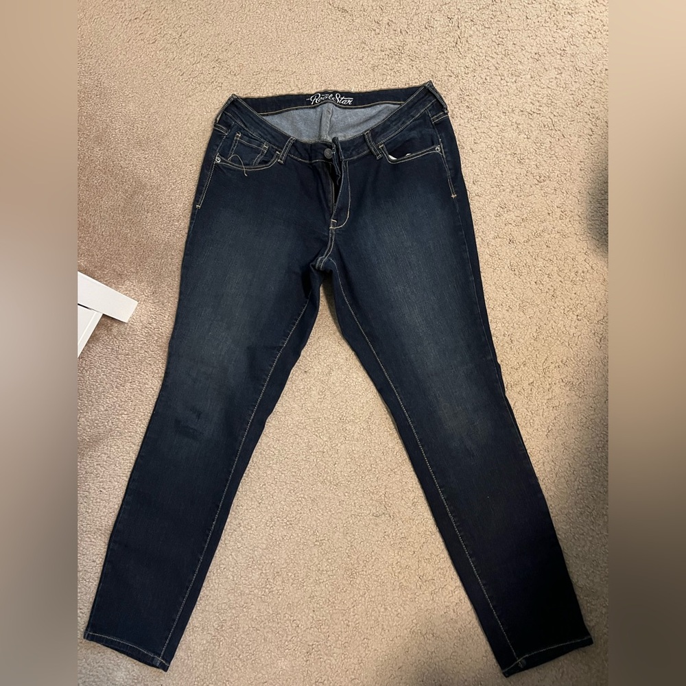 Old Navy size 16 Rock Star jeans regular fit.